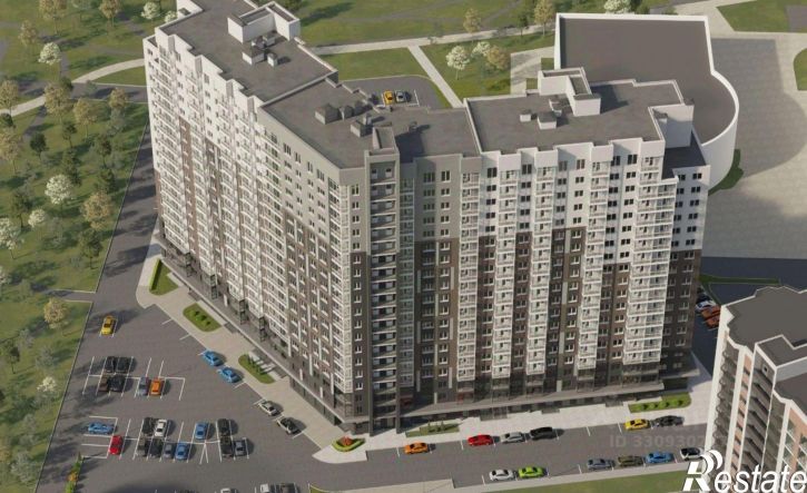 2-комн квартира в новом доме Минская улица, 6Б,  д. 6Б
