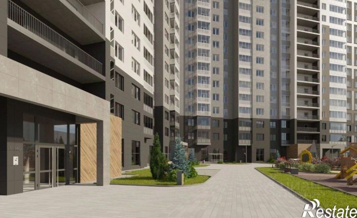 2-комн квартира в новом доме Минская улица, 6Б,  д. 6Б
