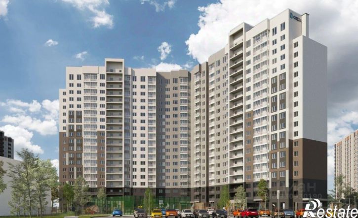 2-комн квартира в новом доме Минская улица, 6Б,  д. 6Б