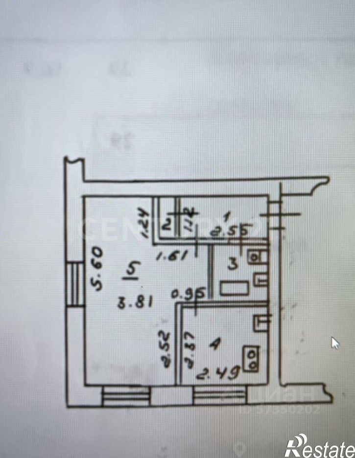 1-комн квартира улица Гагарина, 51/1,  д. 51/1