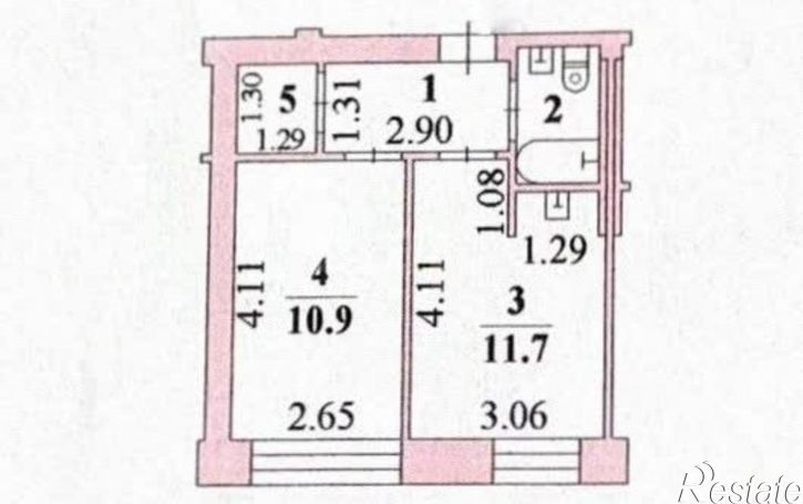 1-комн квартира улица Студенческий городок, 22,  д. 22