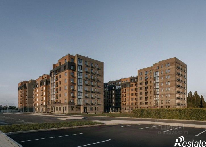 3-комн квартира в новом доме улица Железнякова, 8