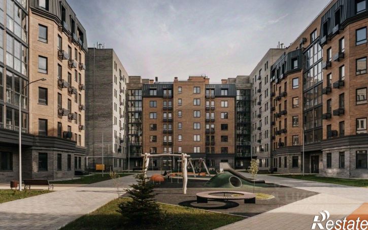 3-комн квартира в новом доме улица Железнякова, 8