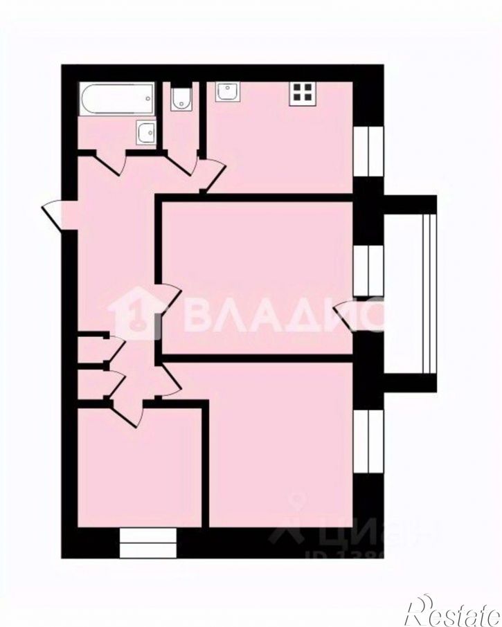 3-комн квартира ул 4-я Пятилетка, 7,  д. 7