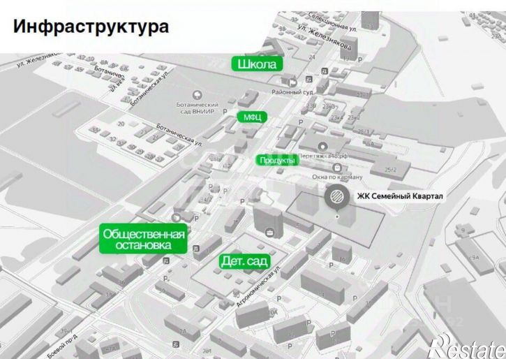 2-комн квартира в новом доме ул Агрономическая, 7,  д. 7
