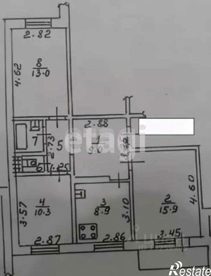2-комн квартира ул Желябова, 31а,  д. 31а