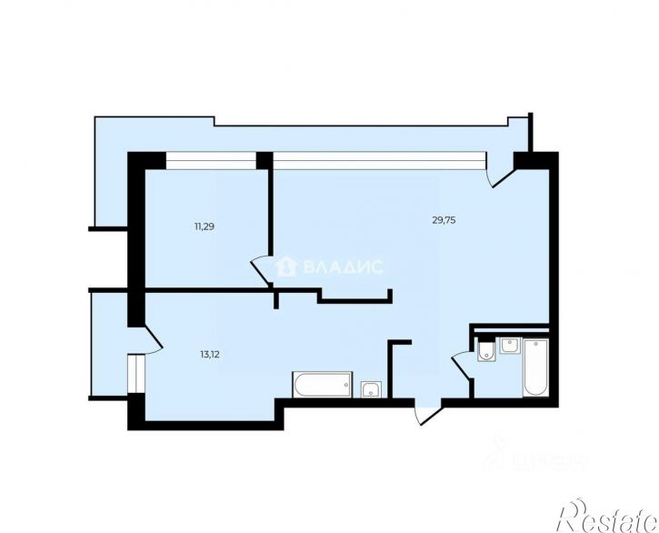 2-комн квартира ул Крайняя, 4,  д. 4