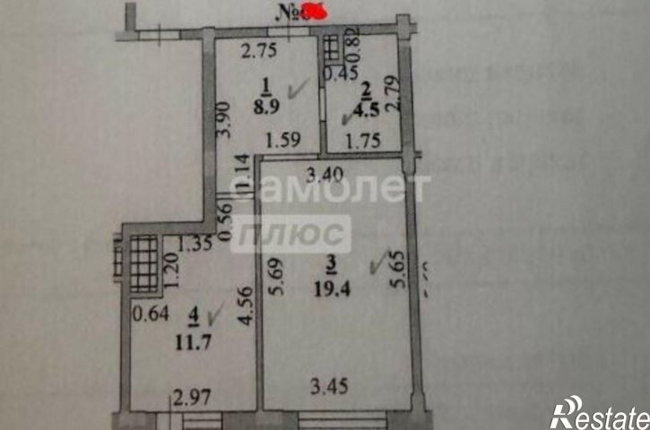 1-комн квартира ул Артемова, 3а,  д. 3а