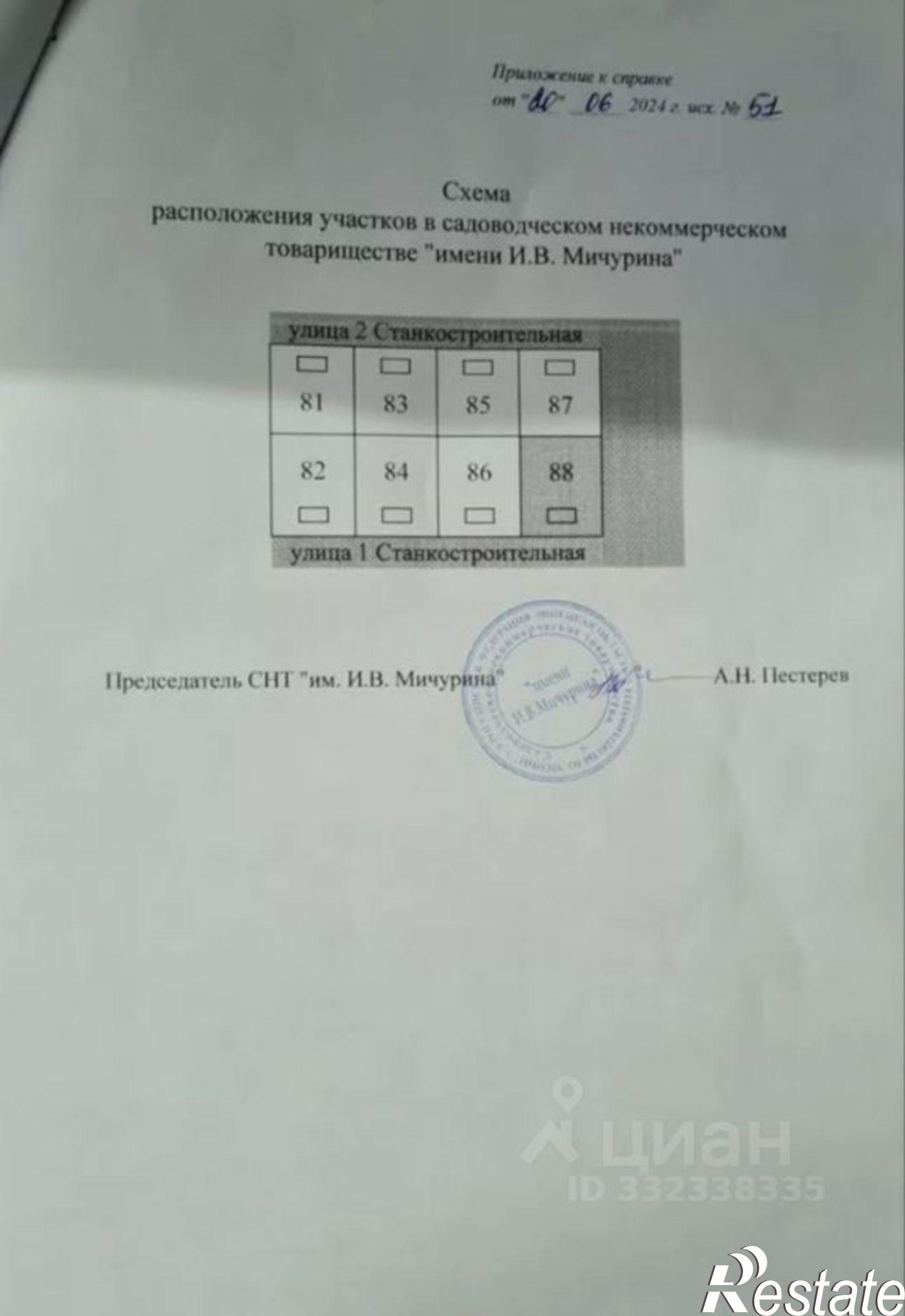 Купить землю, земельный участок за 480 000 рублей на СНТ имени Мичурина
