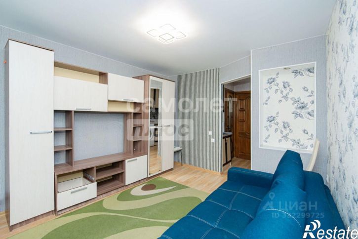 1-комн квартира ул Космонавтов, 20,  д. 20