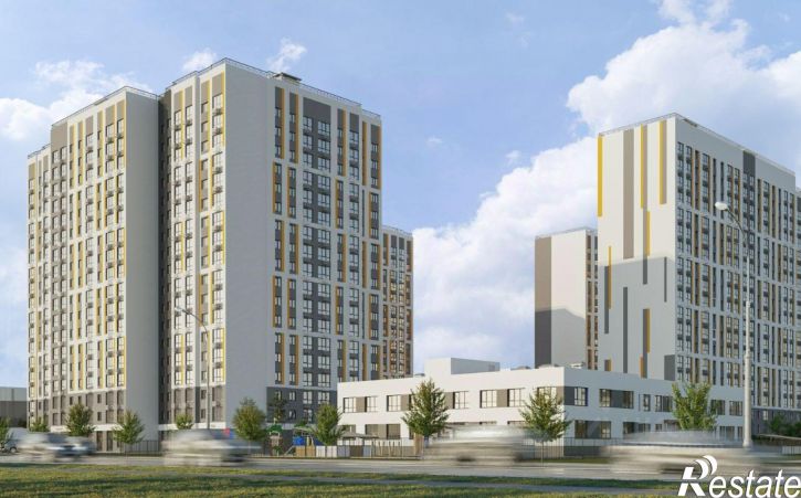 1-комн квартира в новом доме жилой комплекс Инстеп. Механизаторов