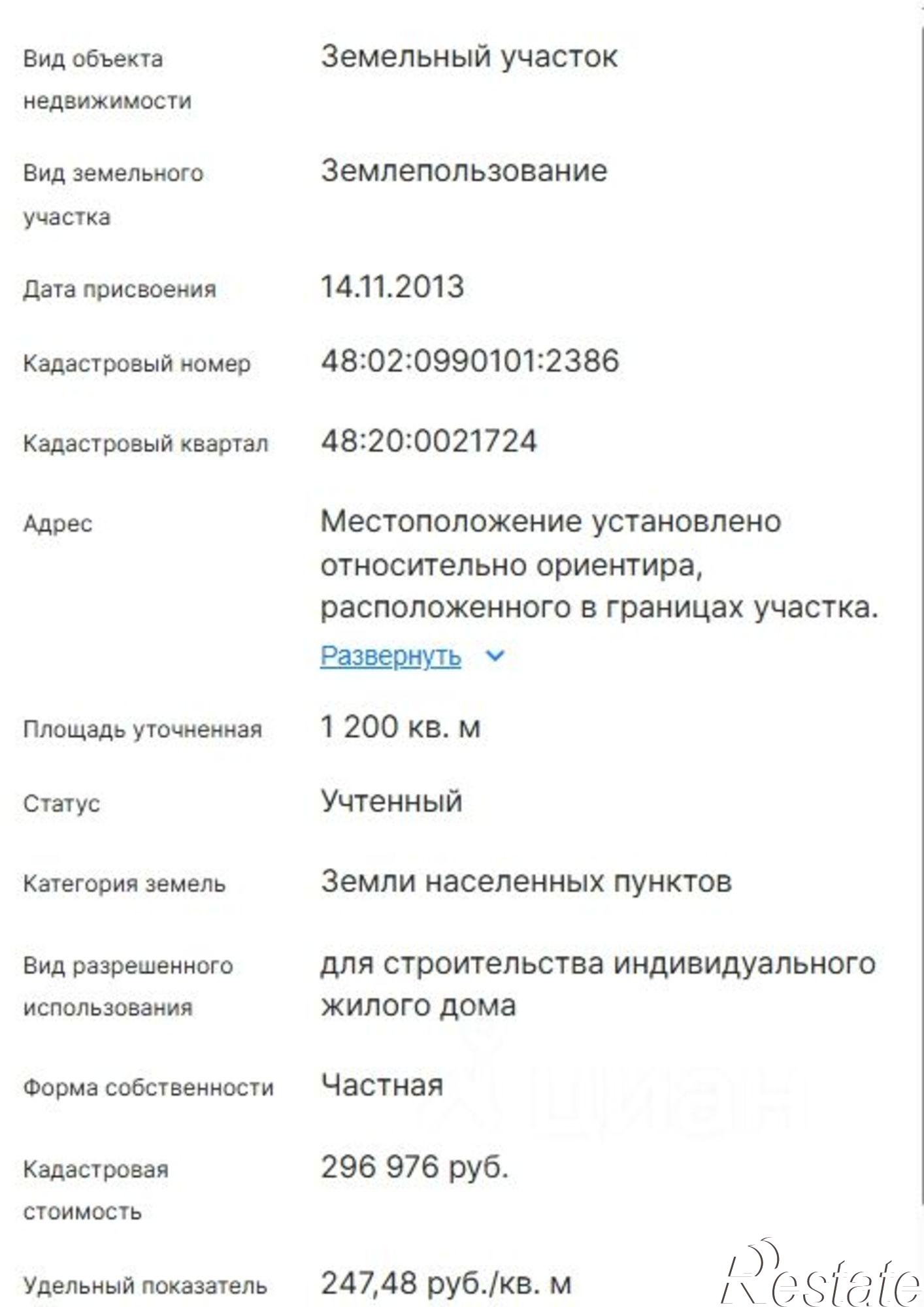 Купить землю, земельный участок за 250 000 рублей на ул Мятная