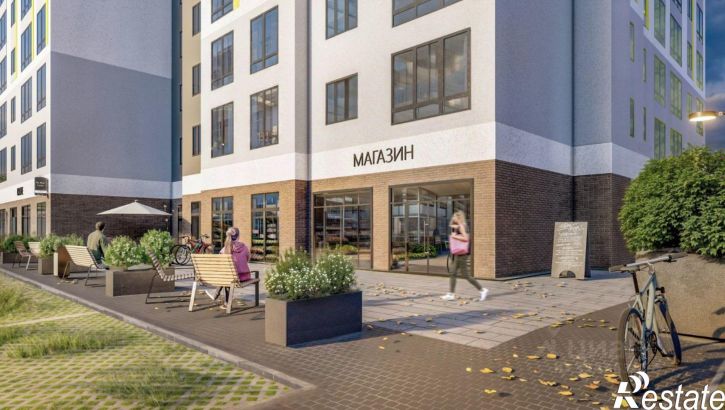 1-комн квартира в новом доме жилой комплекс Инстеп. Механизаторов