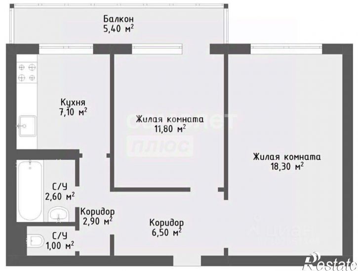 2-комн квартира ул Им. Мичурина, 16а,  д. 16а