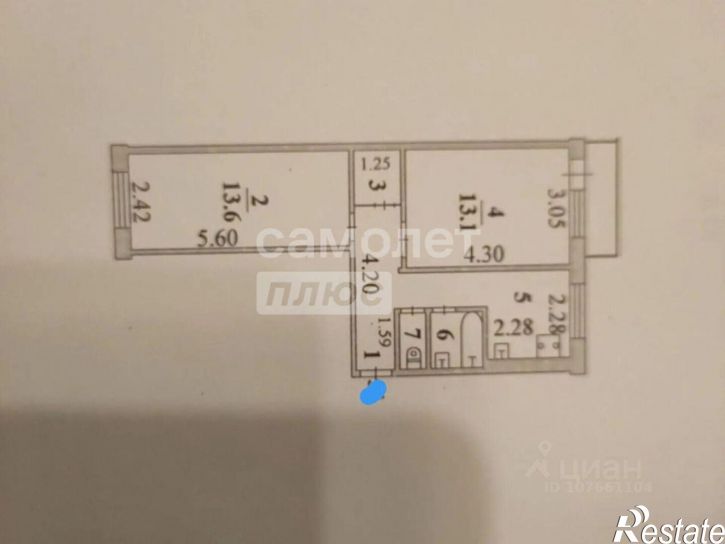2-комн квартира мкр 9-й, 20а,  д. 20а