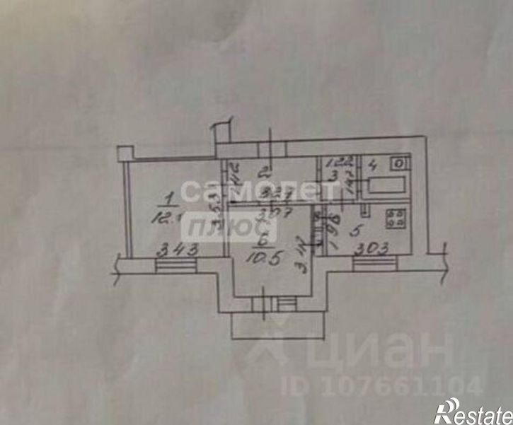 2-комн квартира пр-кт Мира, 24,  д. 24