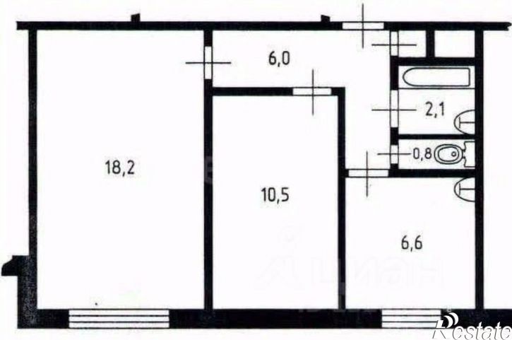 3-комн квартира ул Им. Баумана, 327,  д. 327