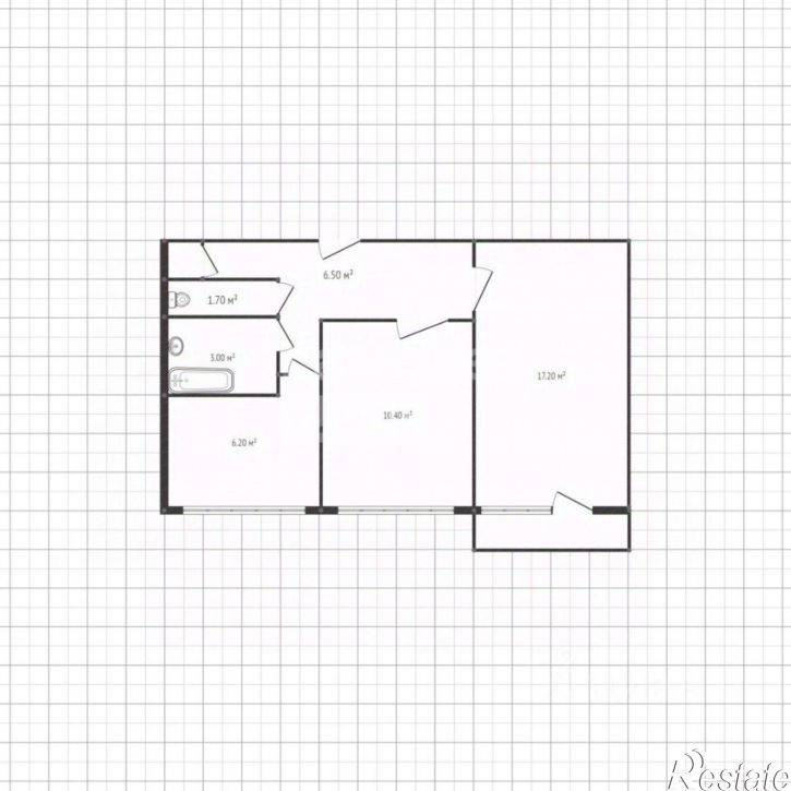 2-комн квартира ул Доватора, 16а,  д. 16а