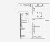 2-комн, 52кв м, этаж 7/19 ул М.И. Неделина, 4Г