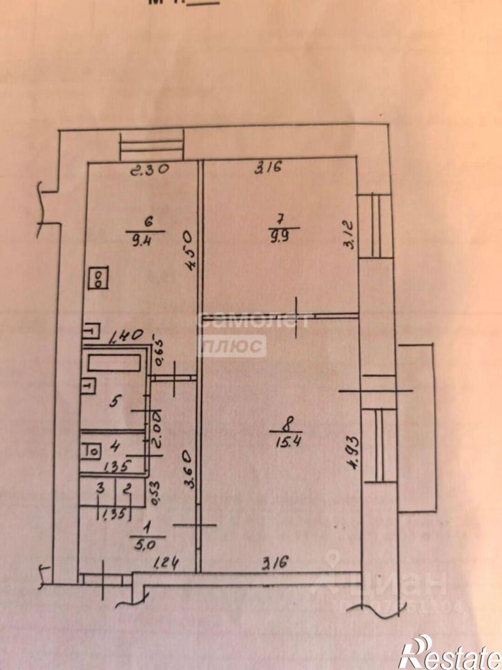 2-комн квартира ул Гагарина, 161/1,  д. 161/1