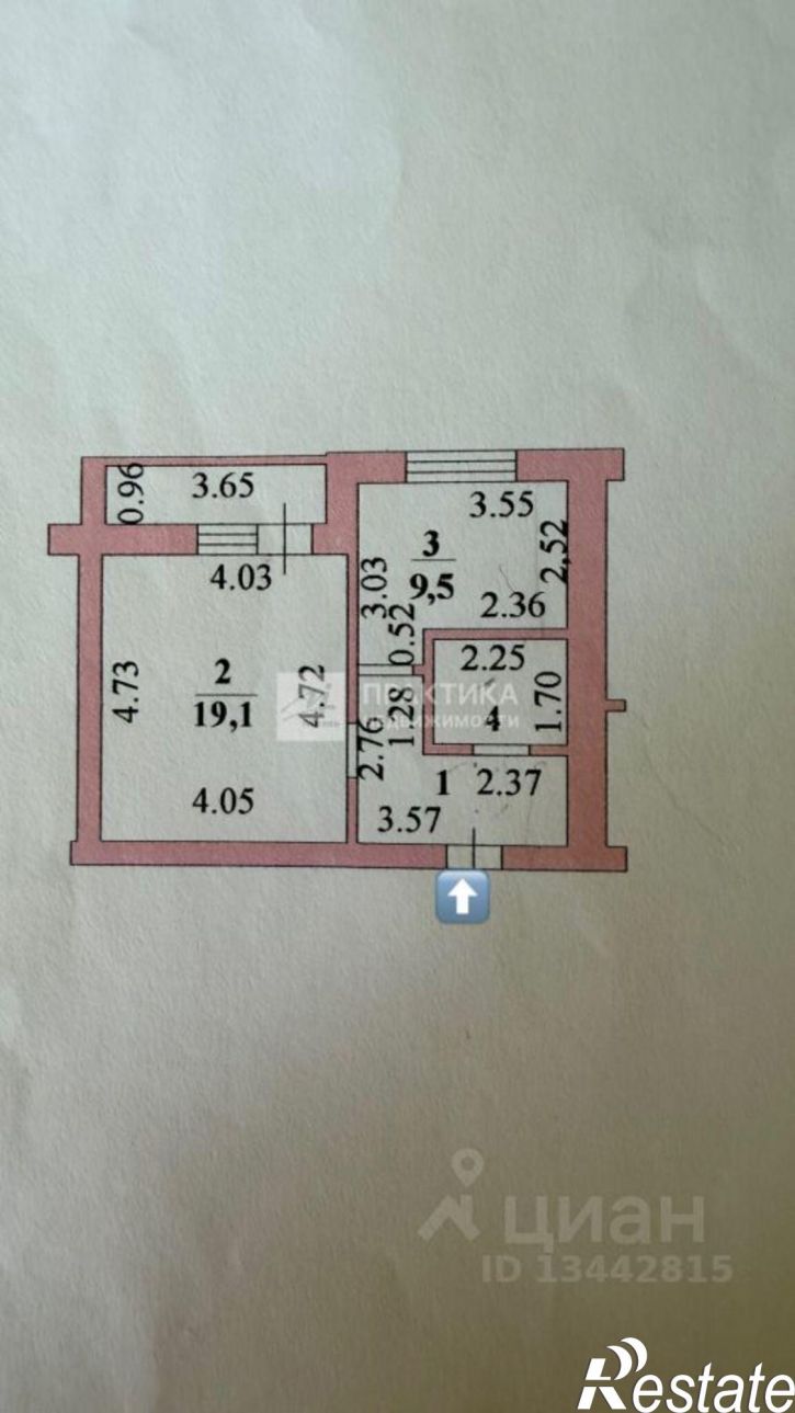 1-комн квартира ул Ангарская, 23а,  д. 23а
