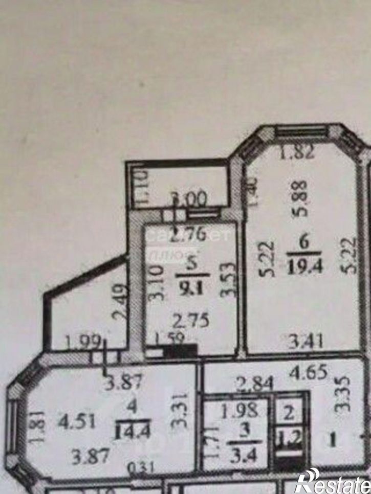 2-комн квартира ул Замятина Е.И., 4а,  д. 4а