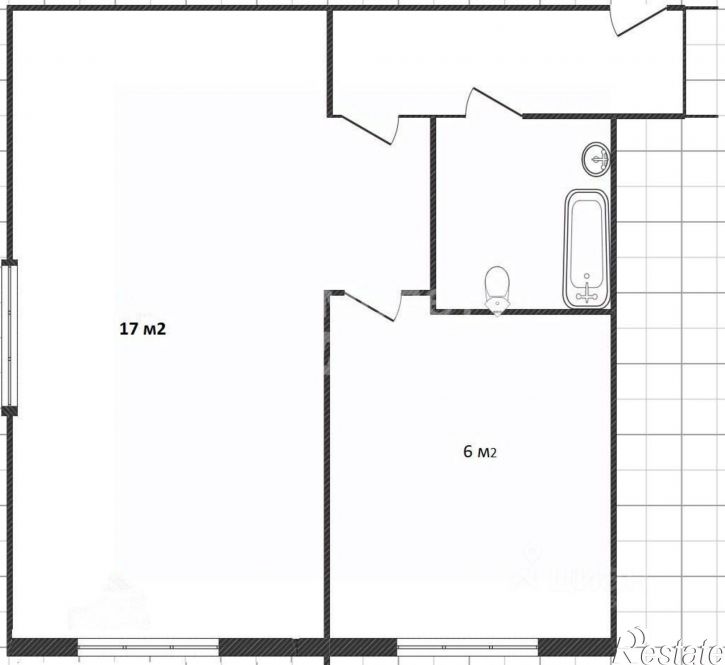 1-комн квартира ул Гагарина, 74Б,  д. 74Б
