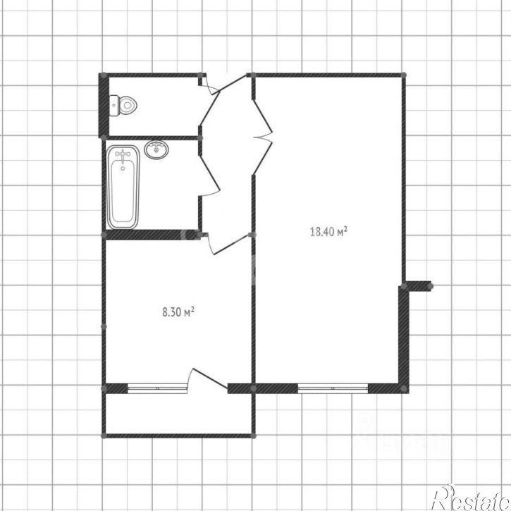 1-комн квартира Полиграфическая улица, 8А,  д. 8А
