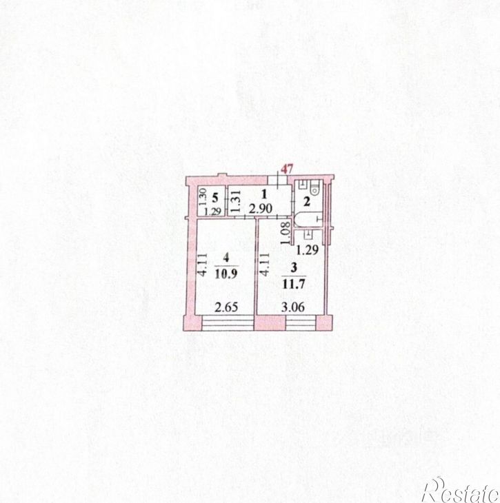 1-комн квартира улица Студенческий городок, 22,  д. 22