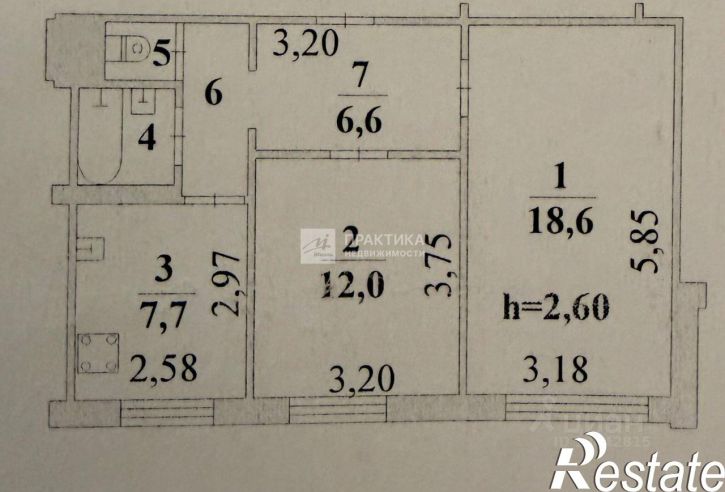 2-комн квартира Звёздная улица, 4/3,  д. 4/3
