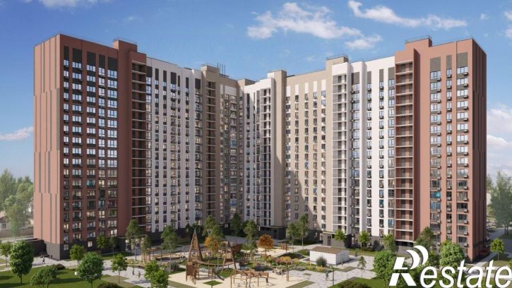 2-комн квартира в новом доме улица Перова, 2В,  д. 2В
