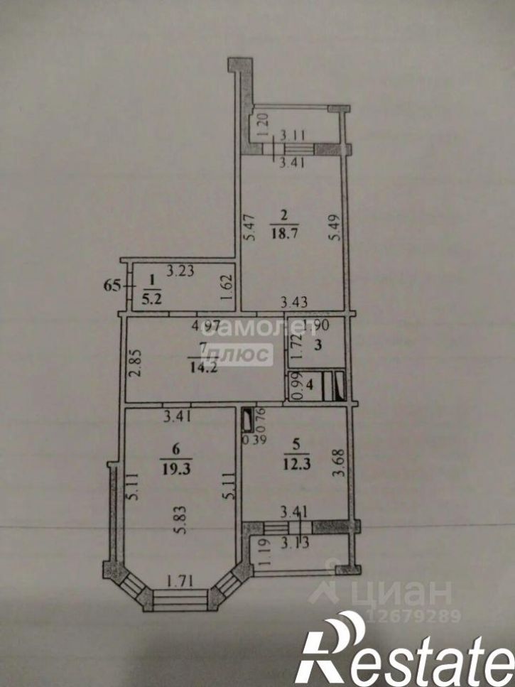 2-комн квартира Агрономическая улица, 4,  д. 4