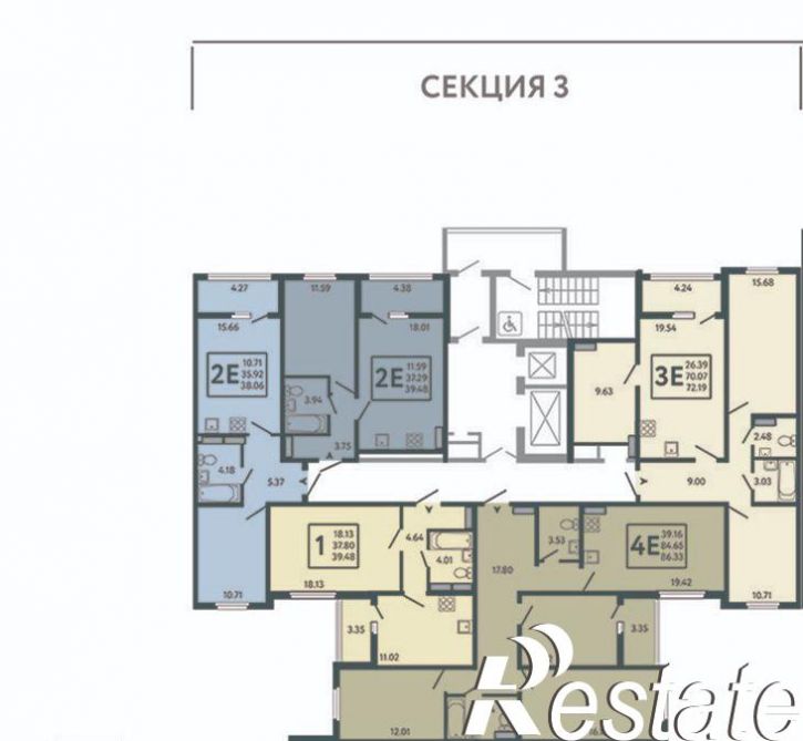 1-комн квартира в новом доме улица Перова, 2В,  д. 2В