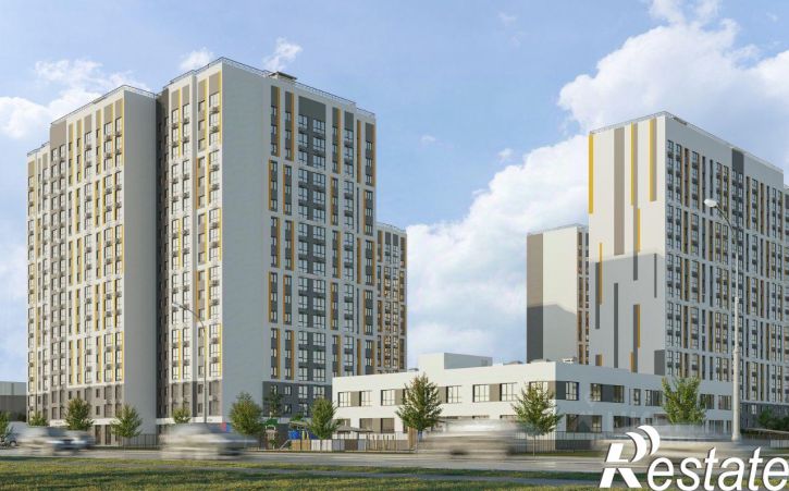 1-комн квартира в новом доме улица Механизаторов, 15а вл3,  д. 15а вл3