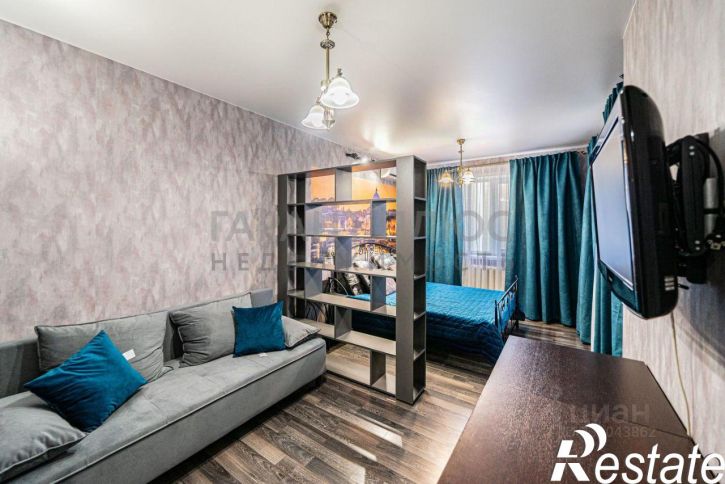 1-комн квартира улица Петра Смородина, 9А,  д. 9А