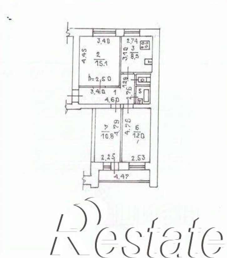 3-комн квартира улица Жуковского, 30А,  д. 30А