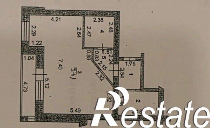 1-комн квартира улица Космонавтов, 39/5,  д. 39/5