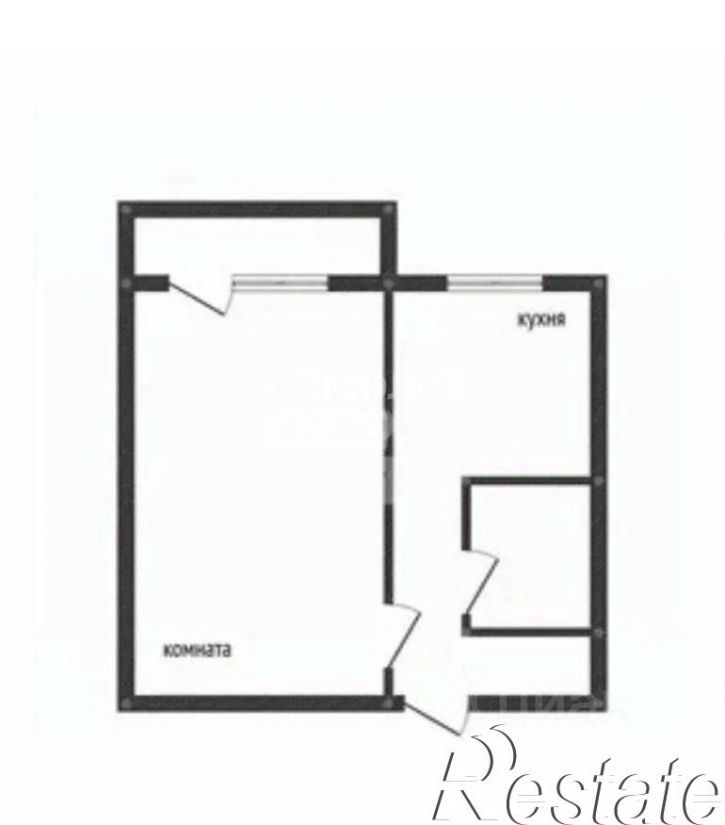 1-комн квартира улица Космонавтов, 31,  д. 31