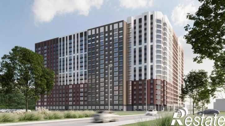 2-комн квартира в новом доме улица Перова, 2В,  д. 2В