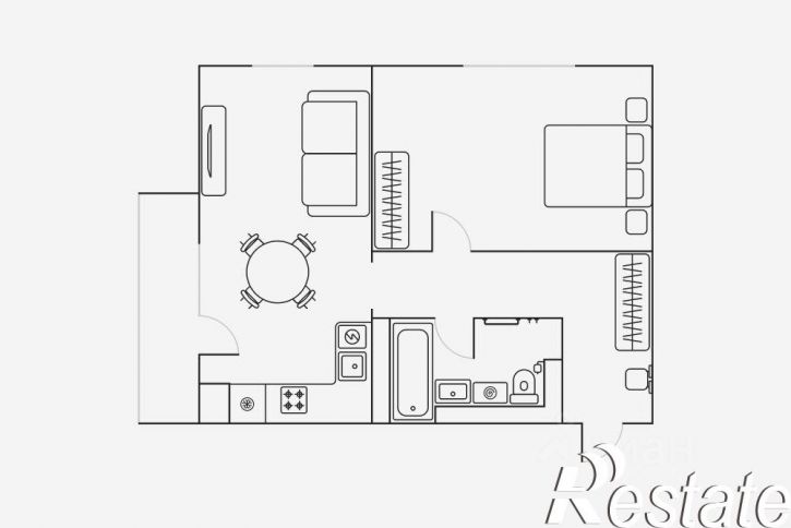 2-комн квартира улица Неделина, 4Д,  д. 4Д