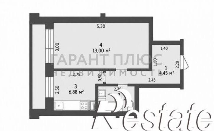 1-комн квартира проспект Победы, 102,  д. 102