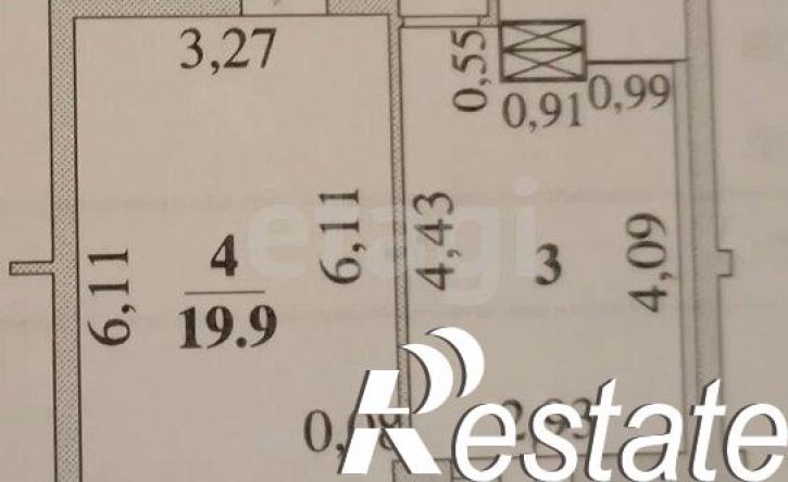 1-комн квартира улица Хренникова, 6А,  д. 6А