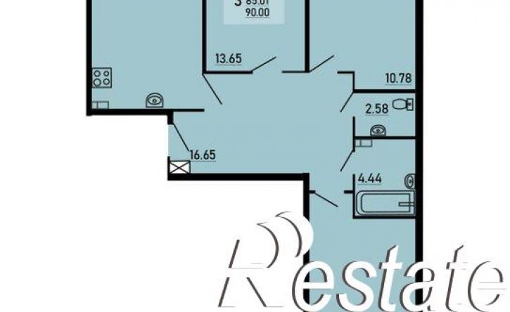 3-комн квартира Студёновская улица, 23Б,  д. 23Б