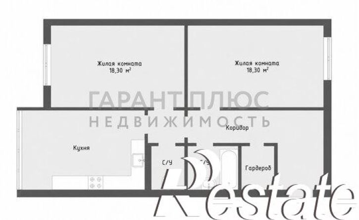 2-комн квартира улица Белянского, 2,  д. 2